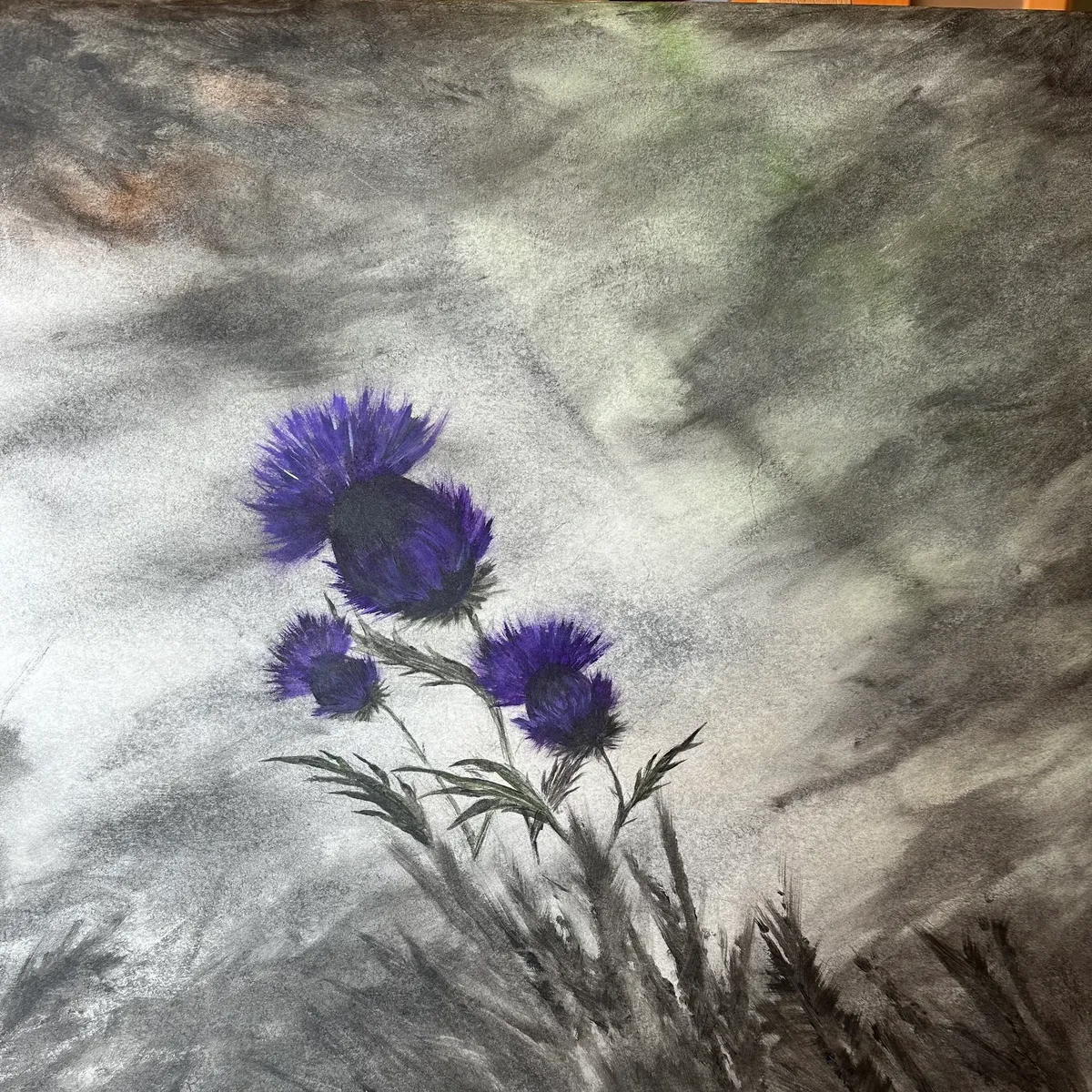 Blooming Dreams BD. 05, acrylic on canvas